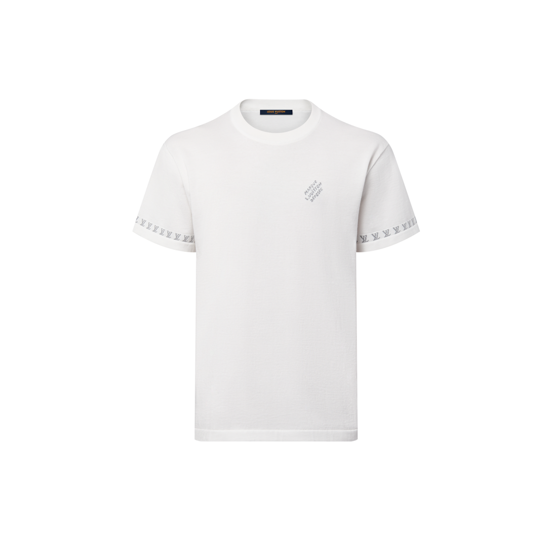 Short-Sleeved Cotton Crewneck - Ready-to-Wear | LOUIS VUITTON